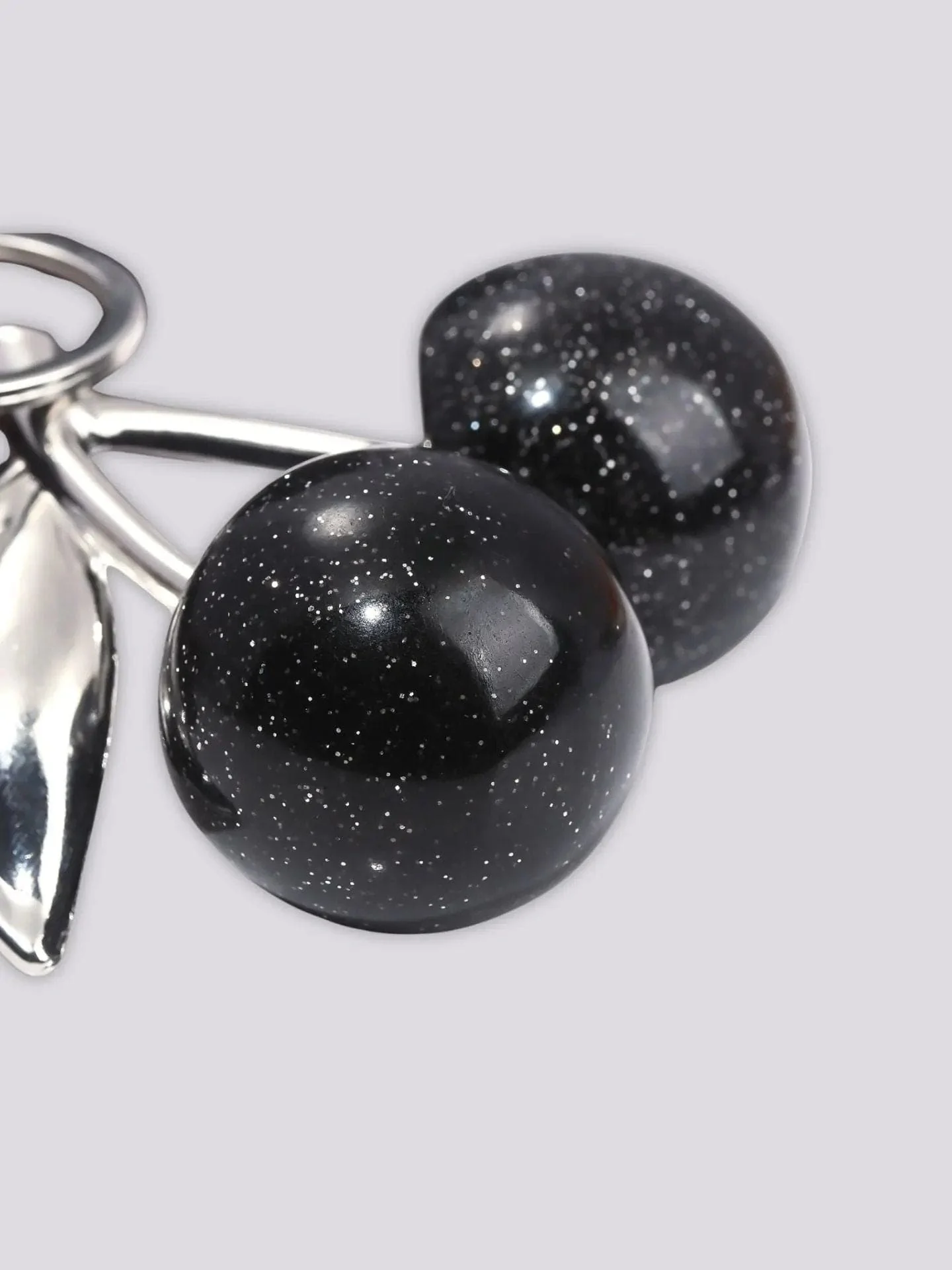 BLACK CHERRY BAG CHARM - Image 3