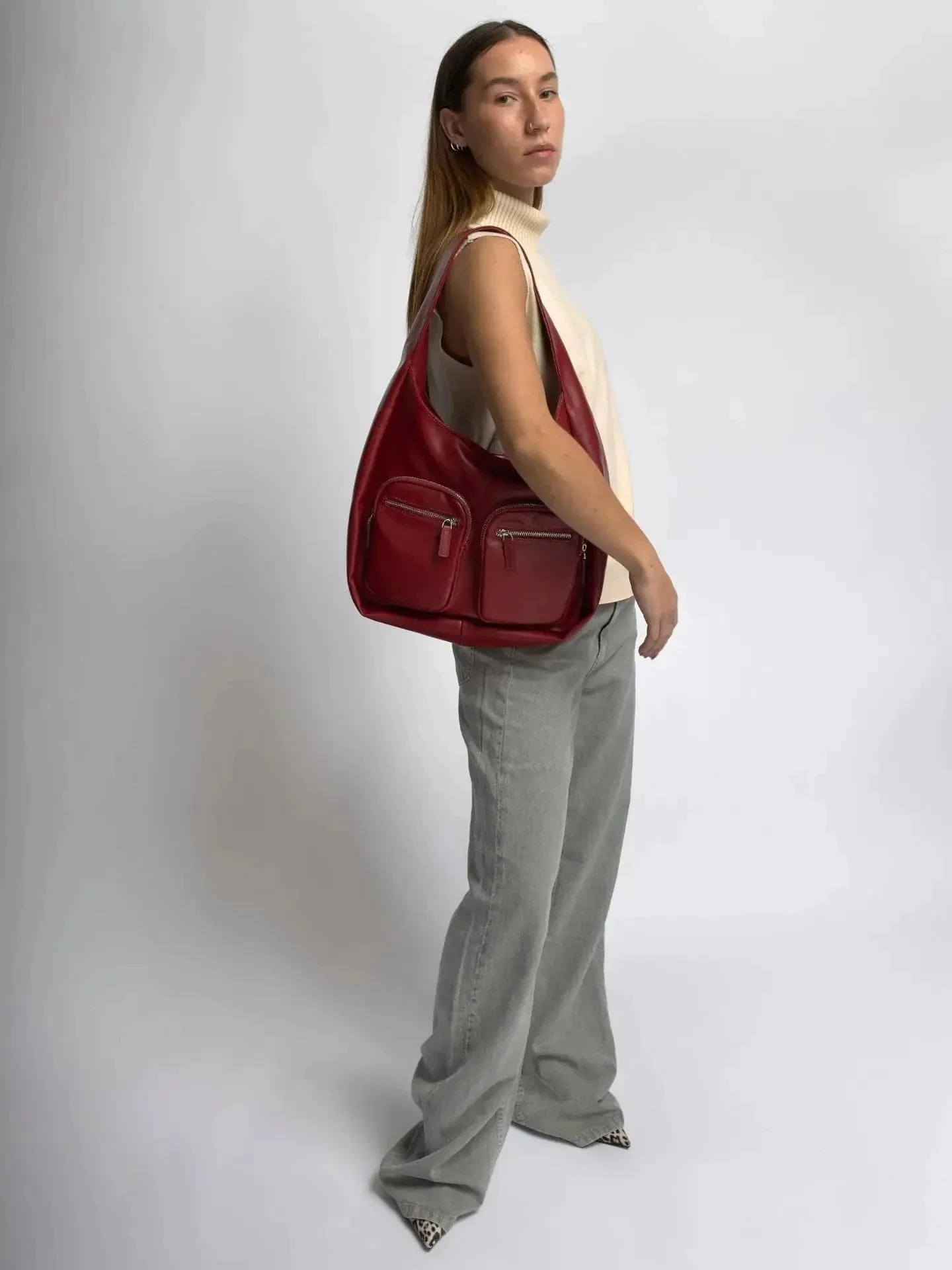 Claire Pocket Shoulder Bag - Image 10
