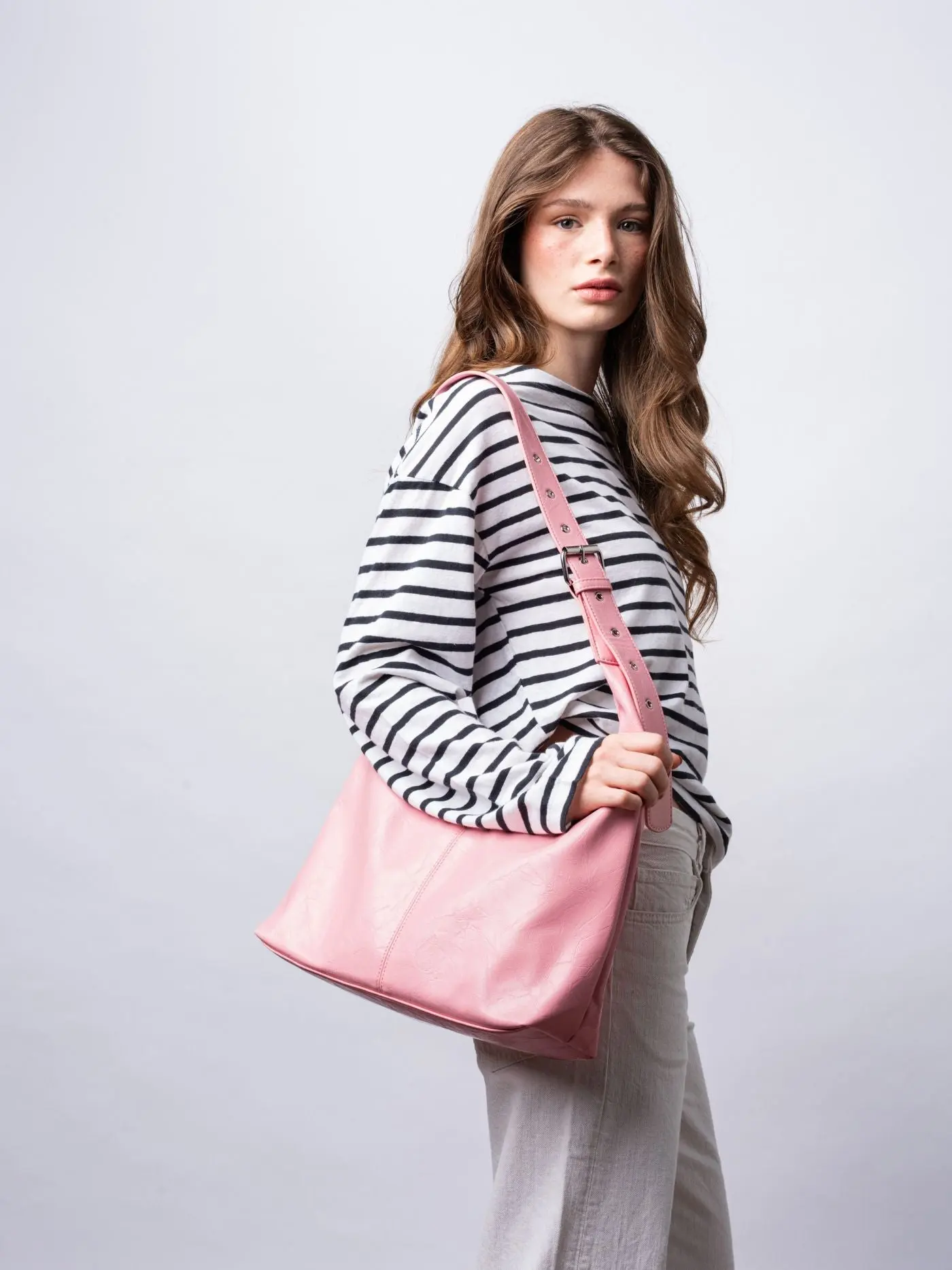 Crossbody Scarlett Distressed Leather Tote - Image 71