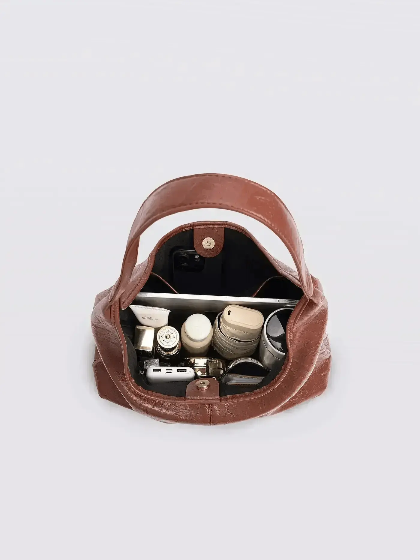 Scarlett Distressed Leather Tote - Image 42