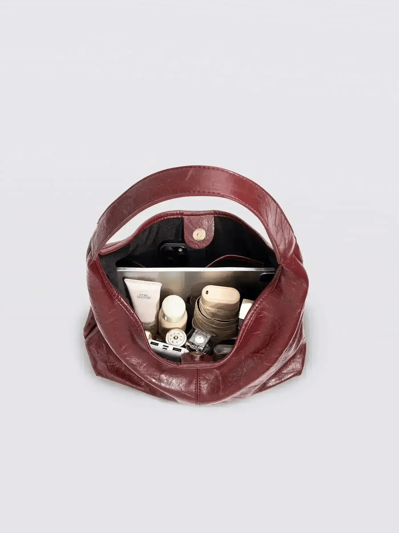 Scarlett Distressed Leather Tote - Image 9