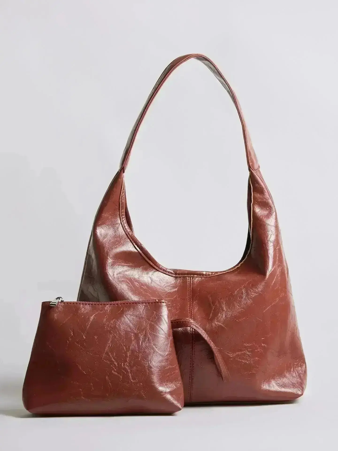 Scarlett Distressed Leather Tote - Image 120