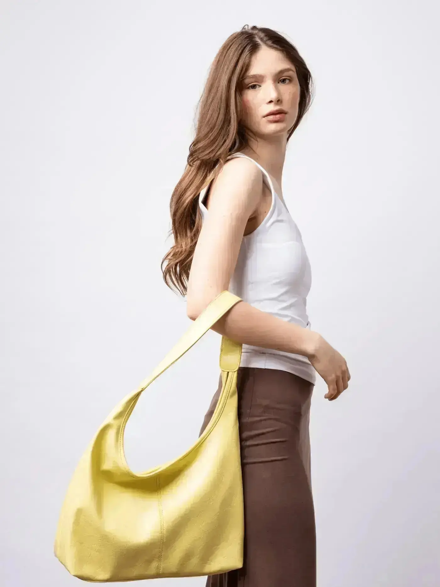 Scarlett Distressed Leather Tote - Image 126