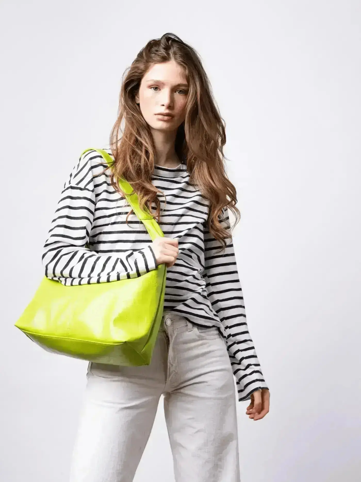 Scarlett Distressed Leather Tote - Image 148
