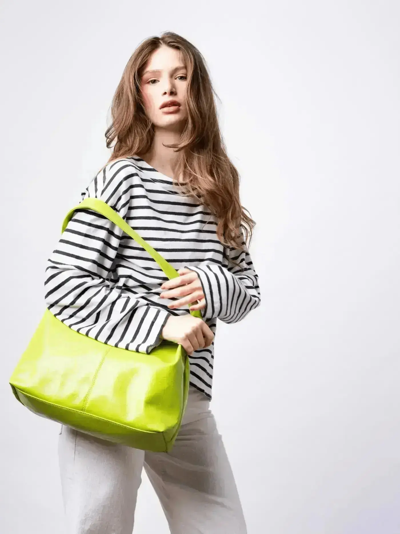 Scarlett Distressed Leather Tote - Image 64