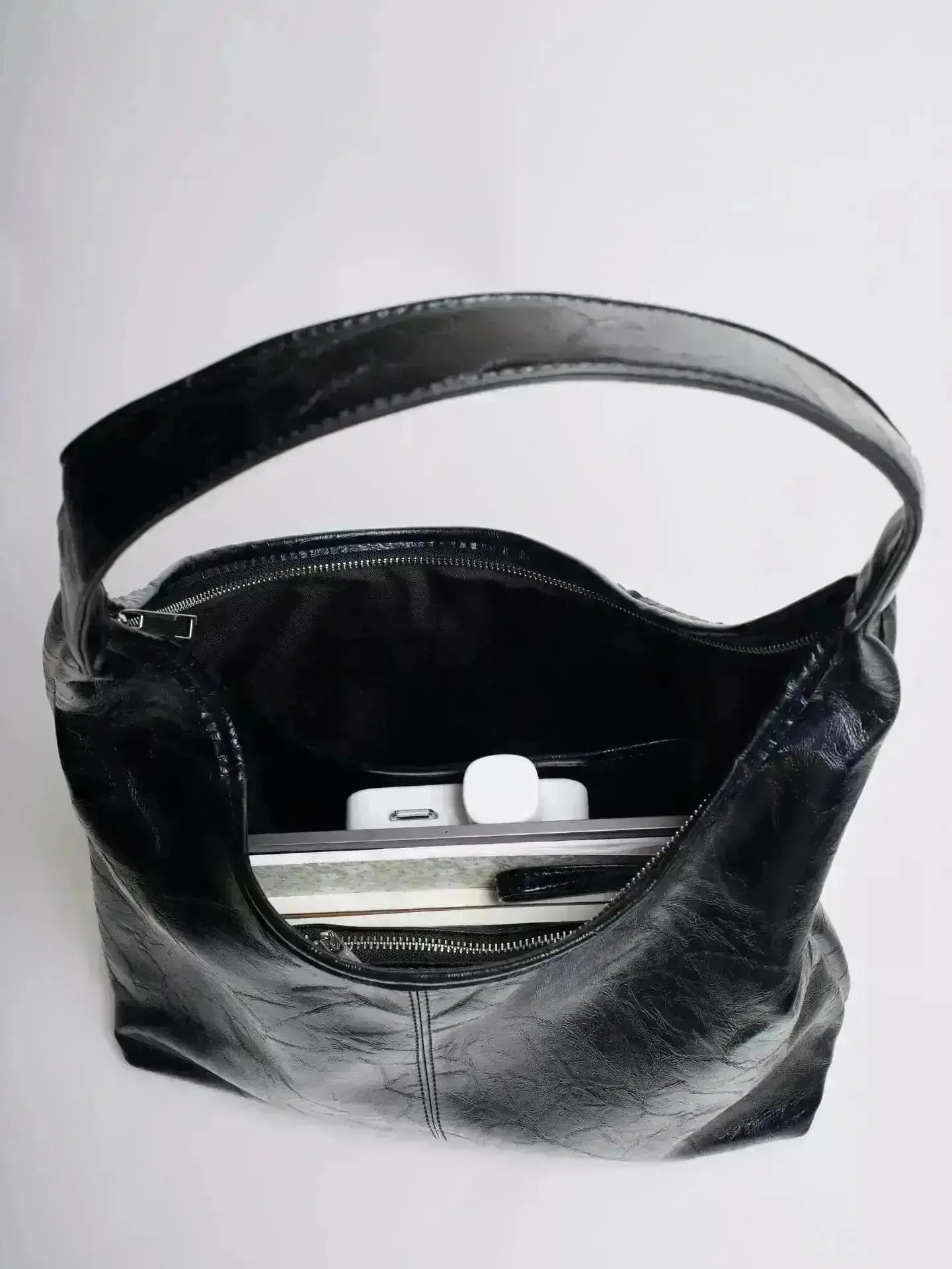 Scarlett Distressed Leather Tote - Image 76