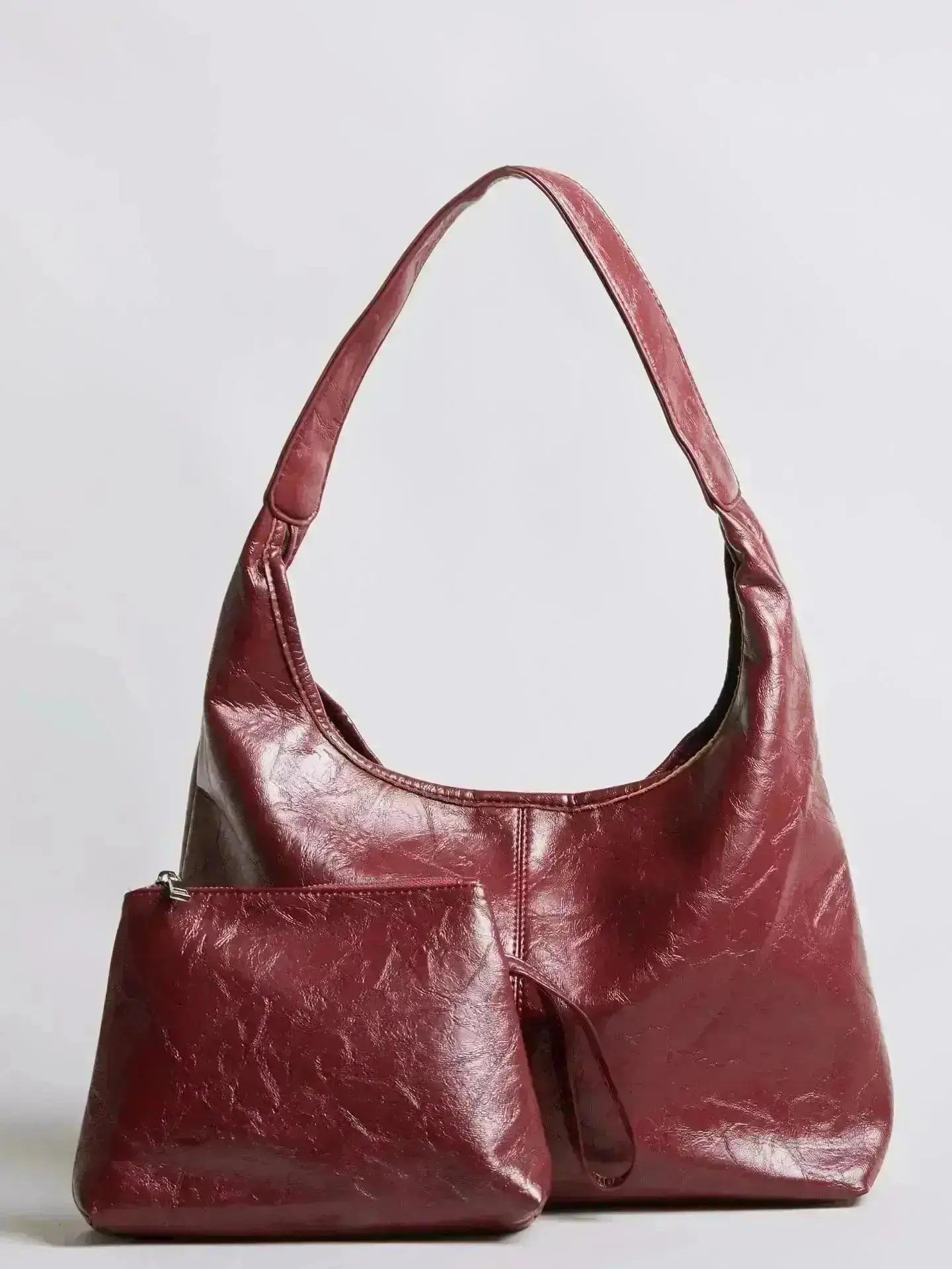 Scarlett Distressed Leather Tote - Image 82