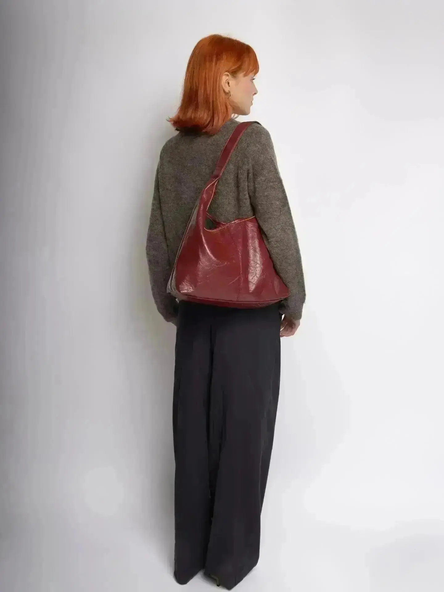 Scarlett Distressed Leather Tote - Image 84