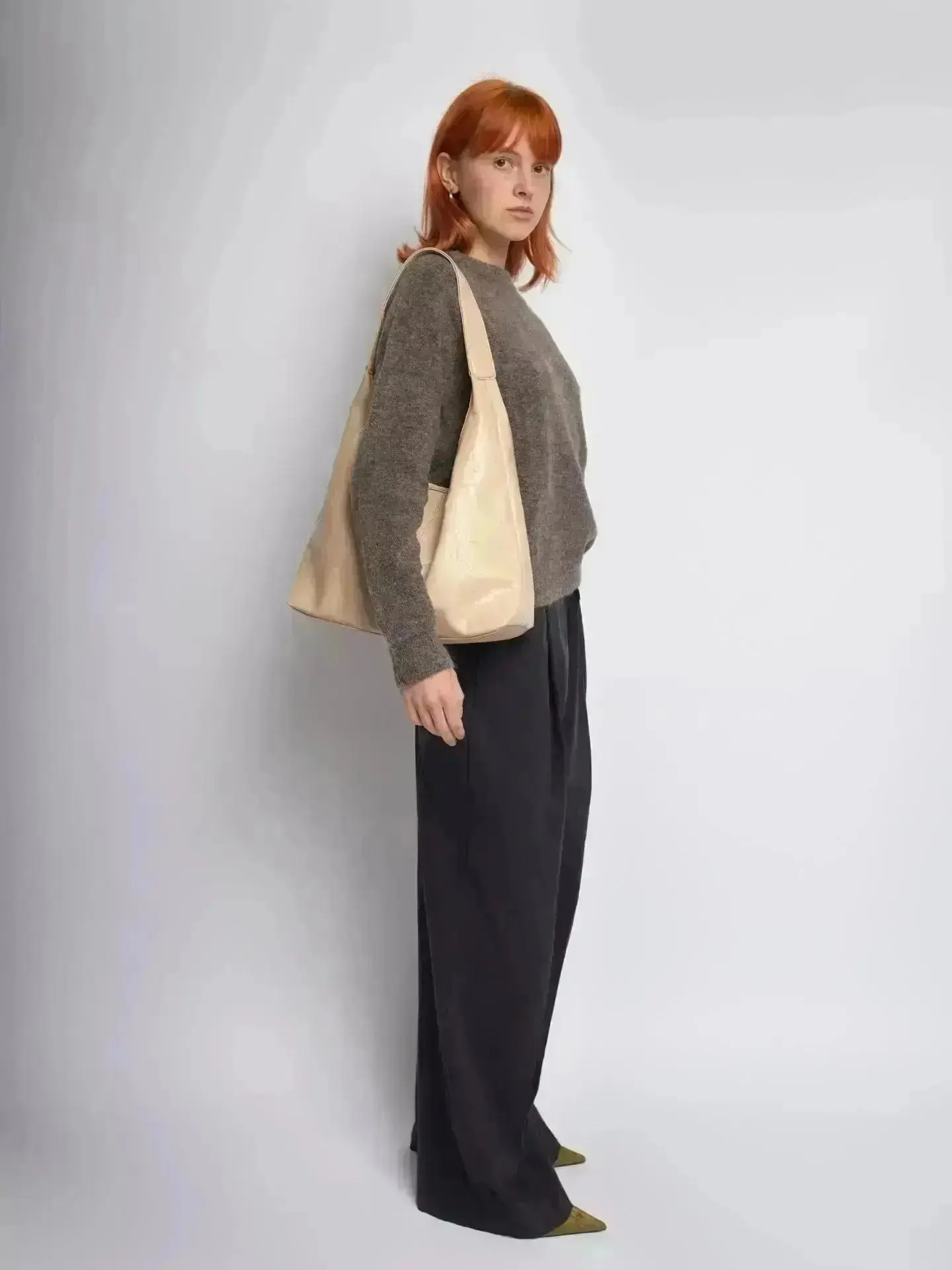 Scarlett Distressed Leather Tote - Image 91