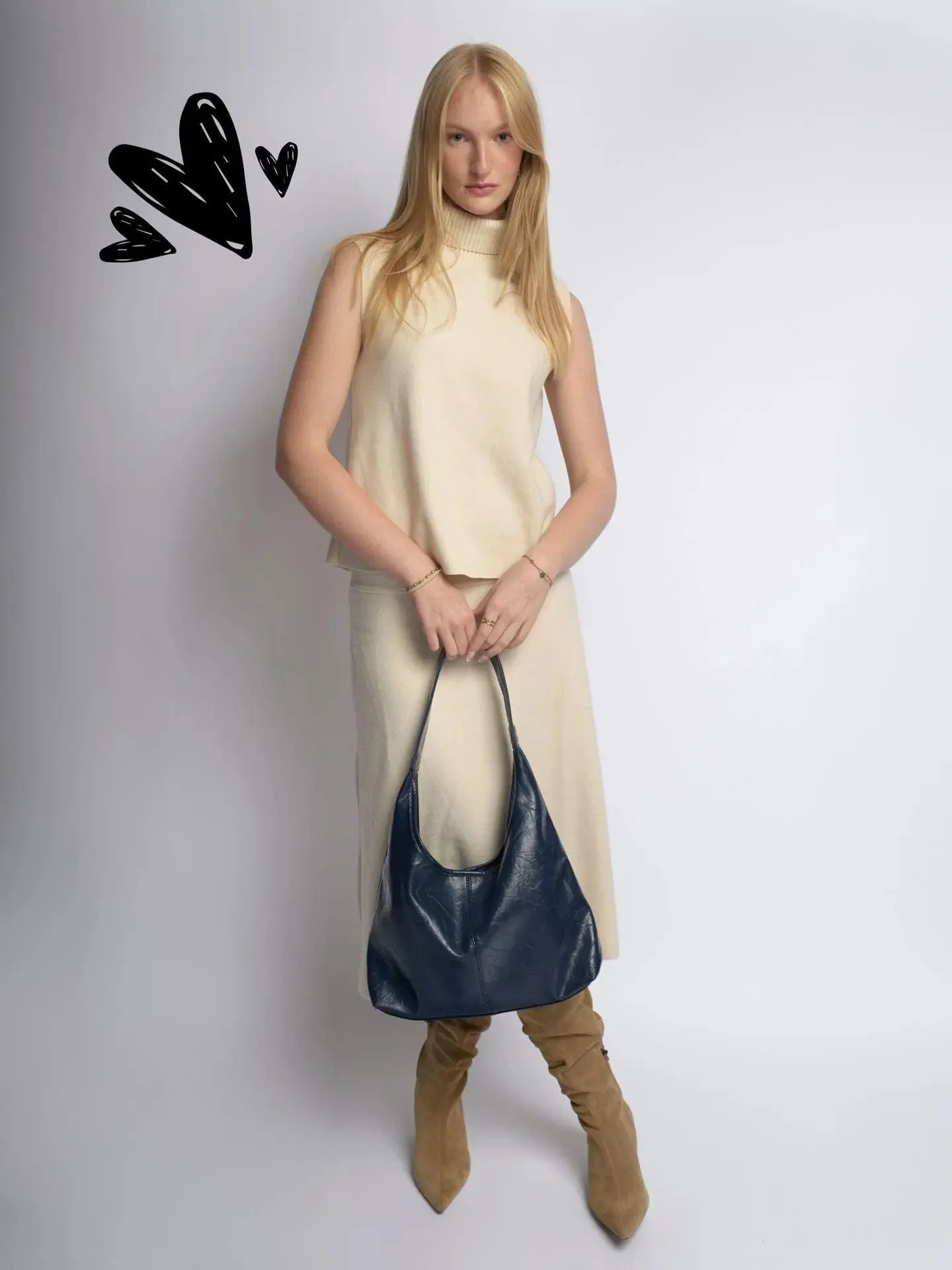 Scarlett Distressed Leather Tote - Image 38