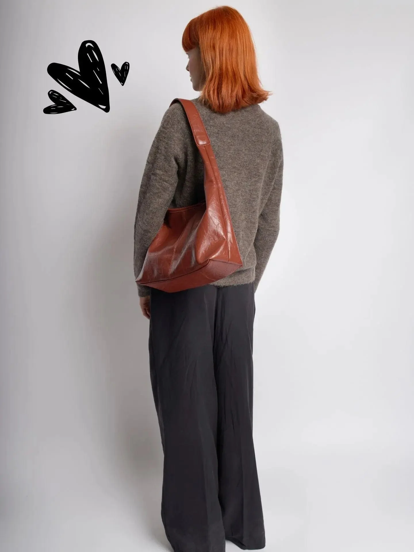 Scarlett Distressed Leather Tote - Image 43