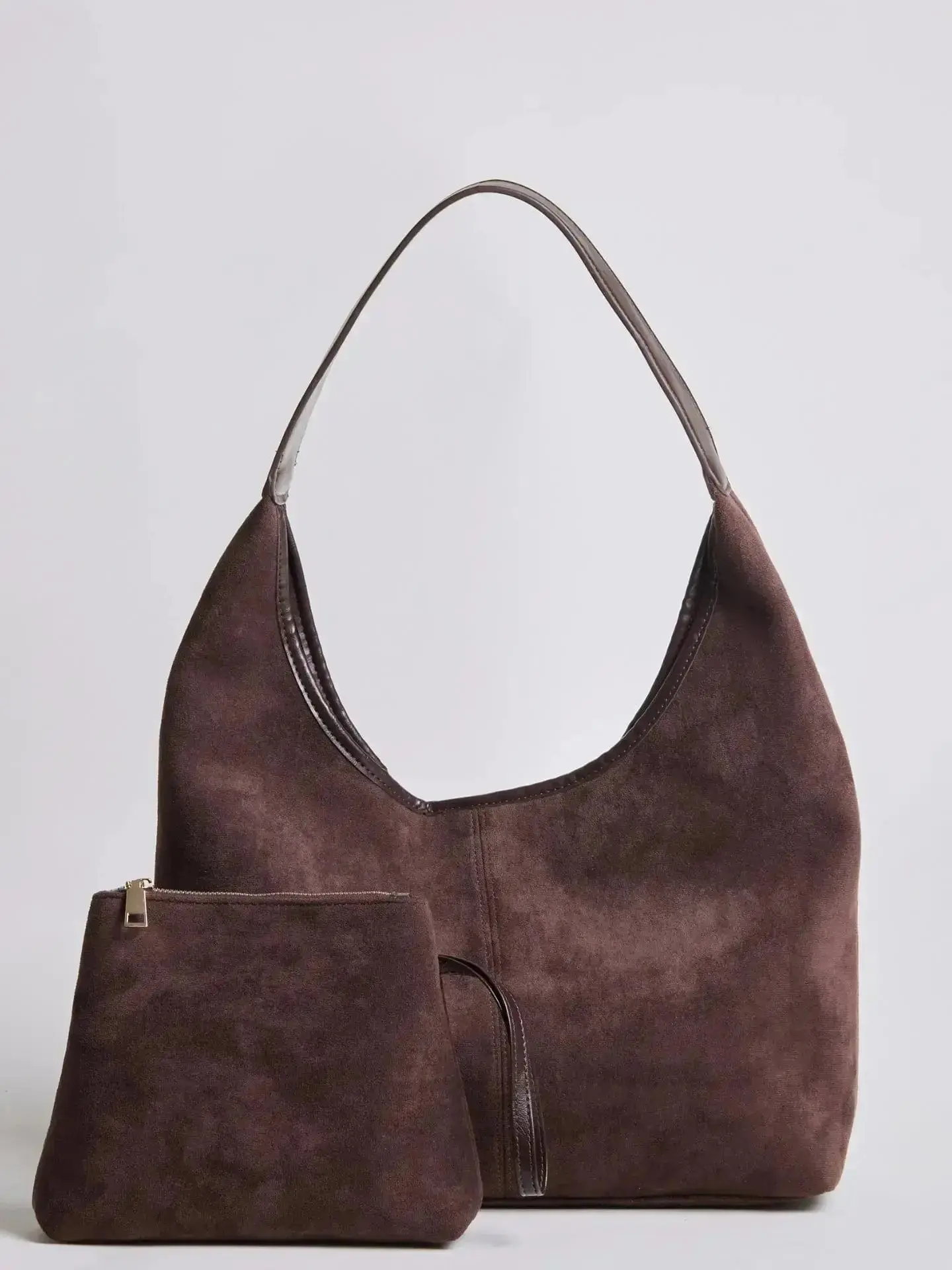 Suede Daily Leather Tote - Image 8