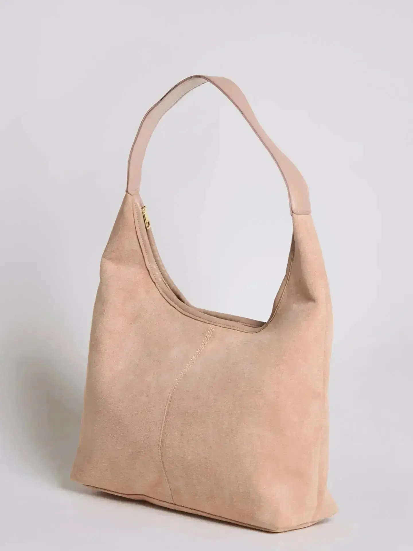 Suede Daily Leather Tote - Image 15