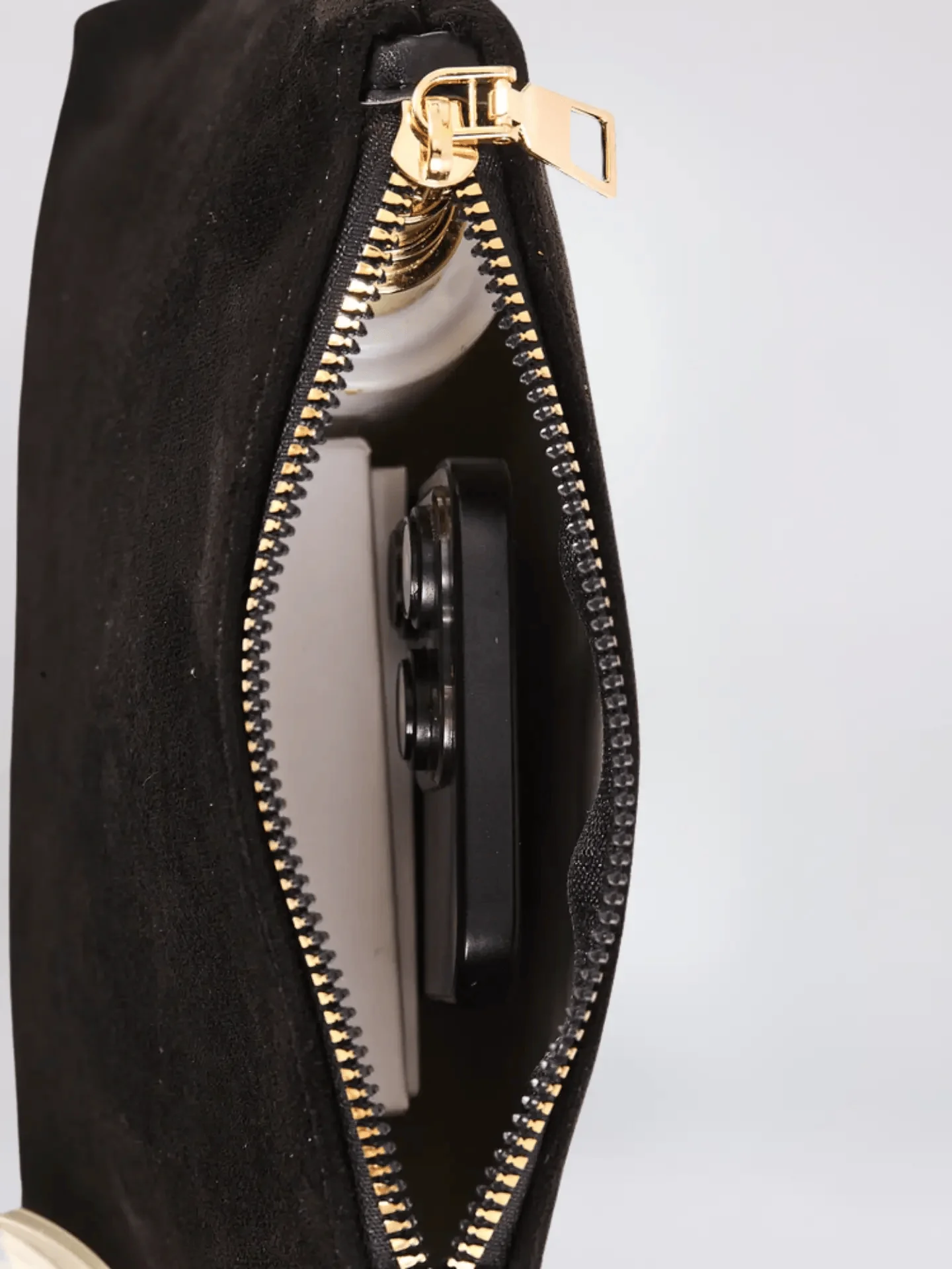 Suede Mini Pouch - Image 4